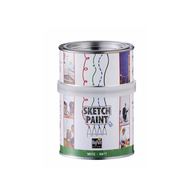 Sketch Paint White 0.5L 